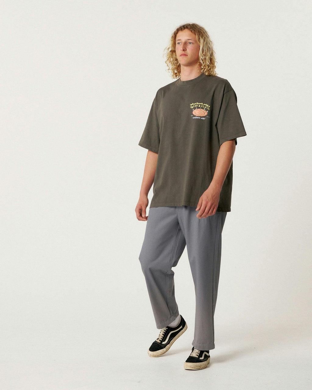 Joystick Jumbo Tee - Ashphalt
