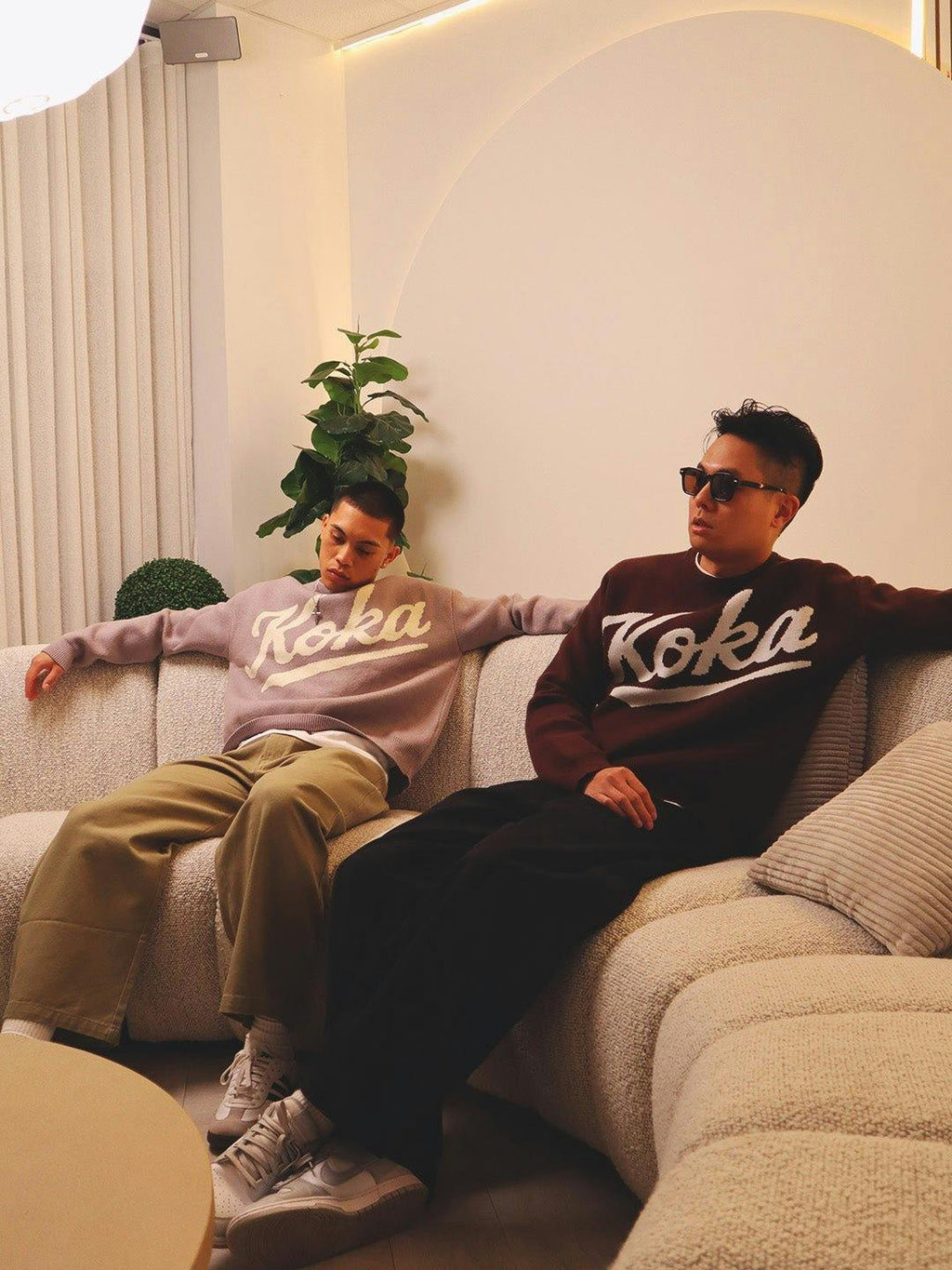 Knit Sweater - Coffee