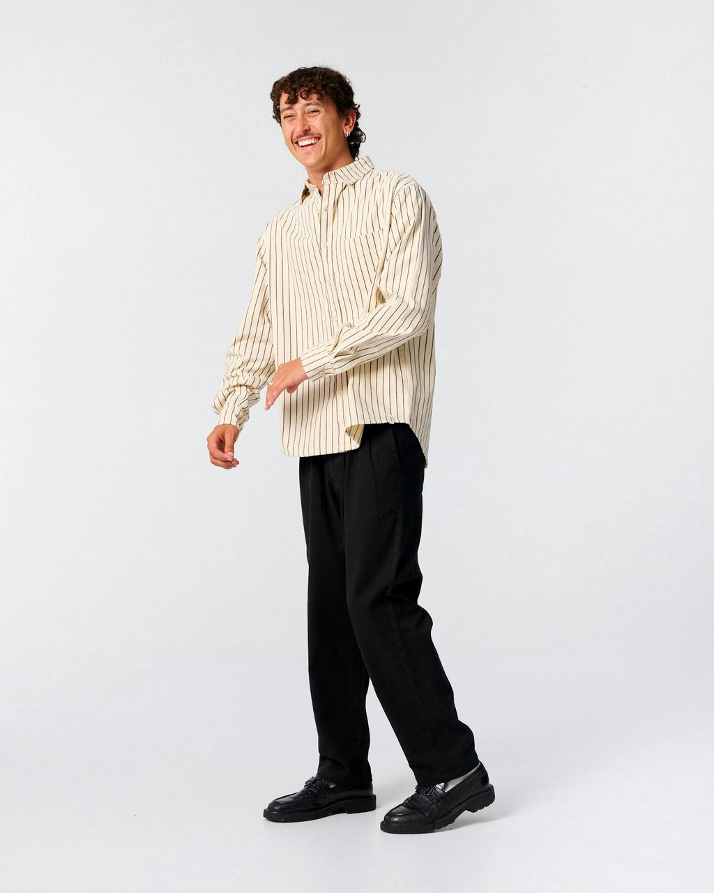 Portals Longsleeve Shirt - Vintage White