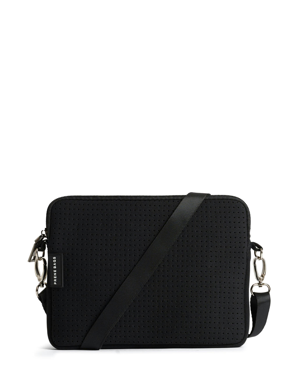 The Pixie Bag (BLACK) Neoprene Crossbody Bag