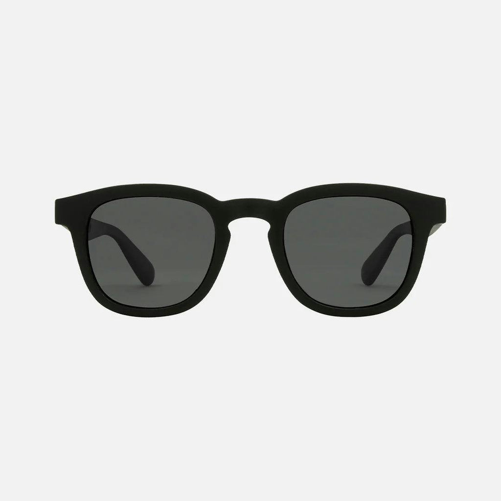 Havana - Polarized Matt Black Frame Recycled Sunglasses