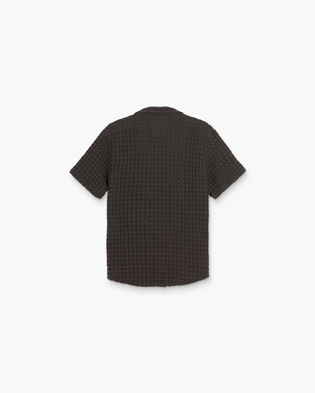 OAS Nearly Black Cuba Waffle Shirt