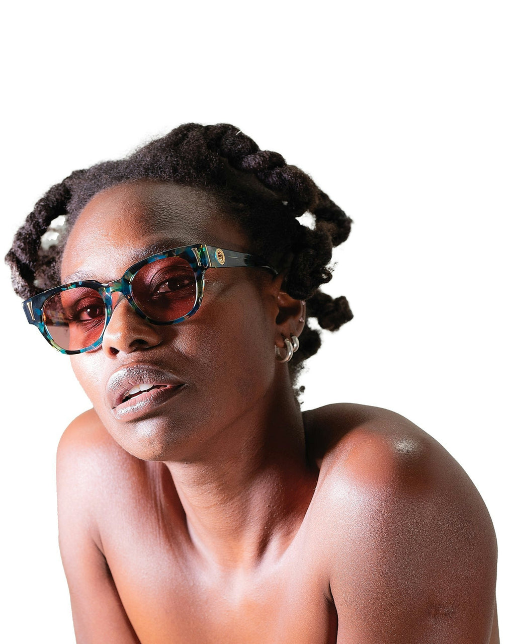 THE NYX – Galaxy Sunglasses | Pink Polarised Lenses