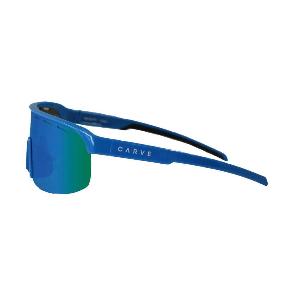 Velocity - Gloss Blue Frame, Rose Lens with Venting