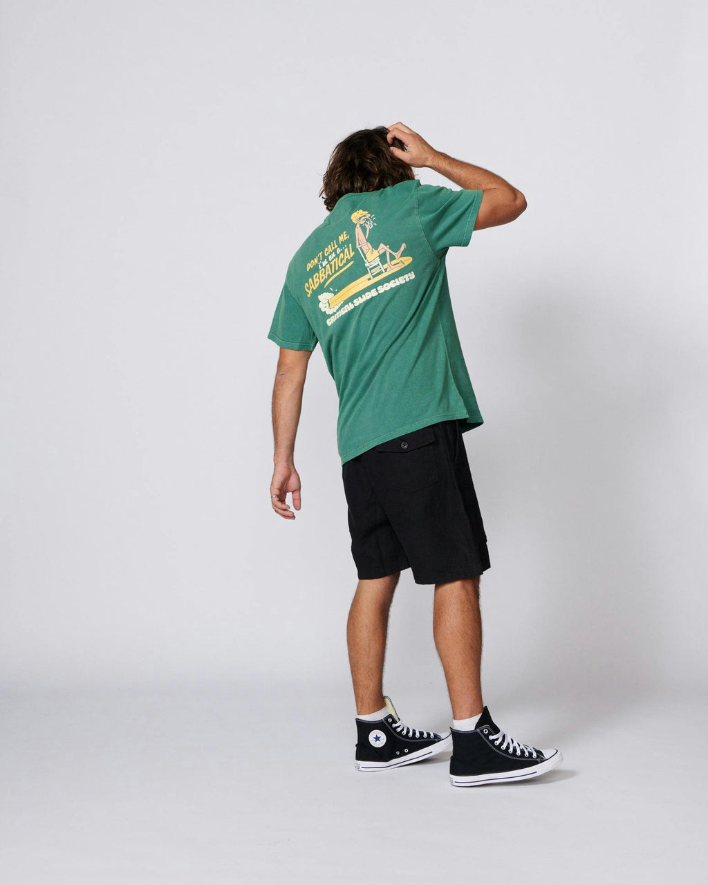 Sabbatical Tee - Bottle Green