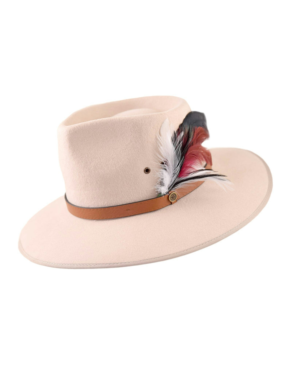 The Drift – Feathered Felt Hat