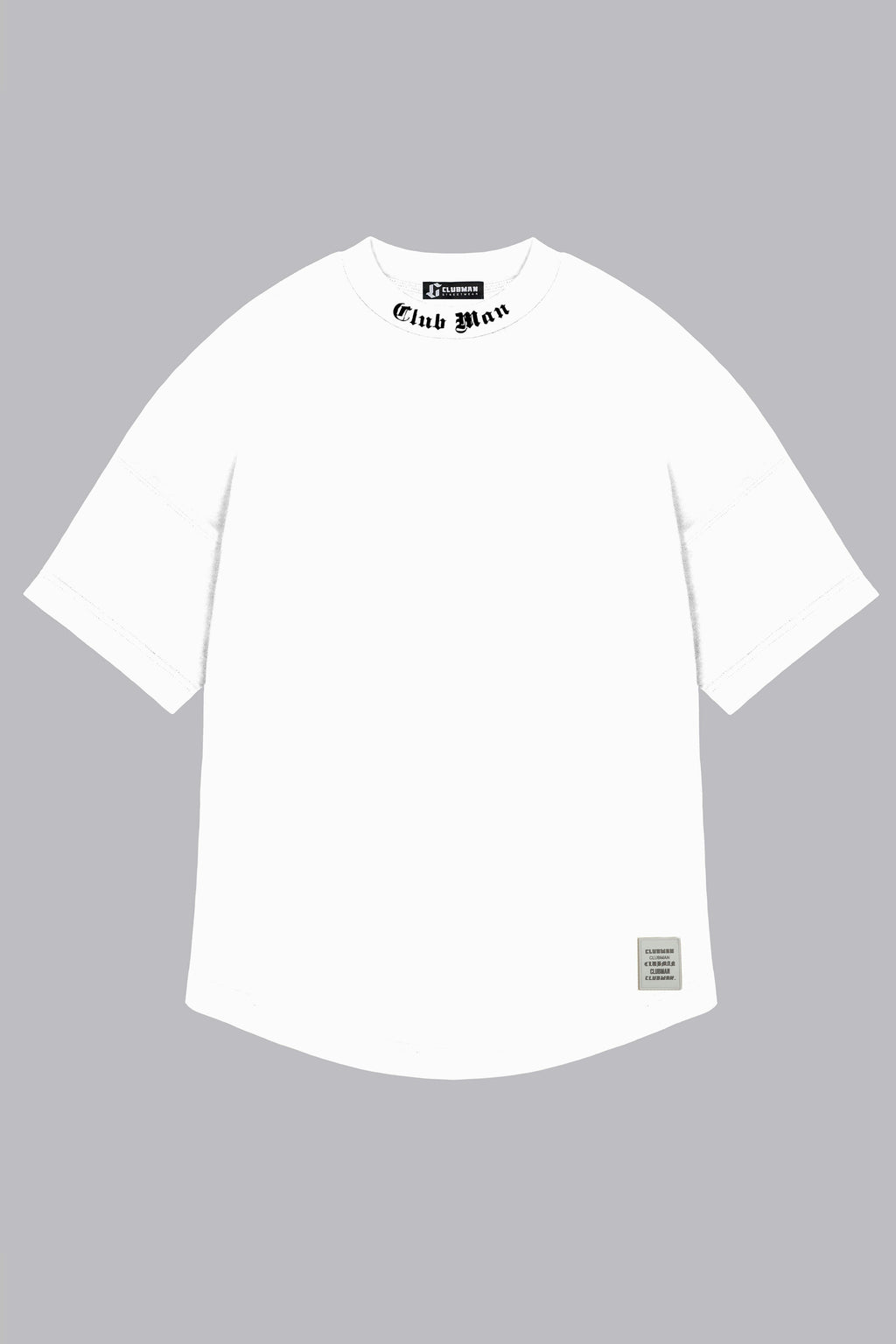 CLUBMAN Oversized 'Monochrome Signature' T-shirt