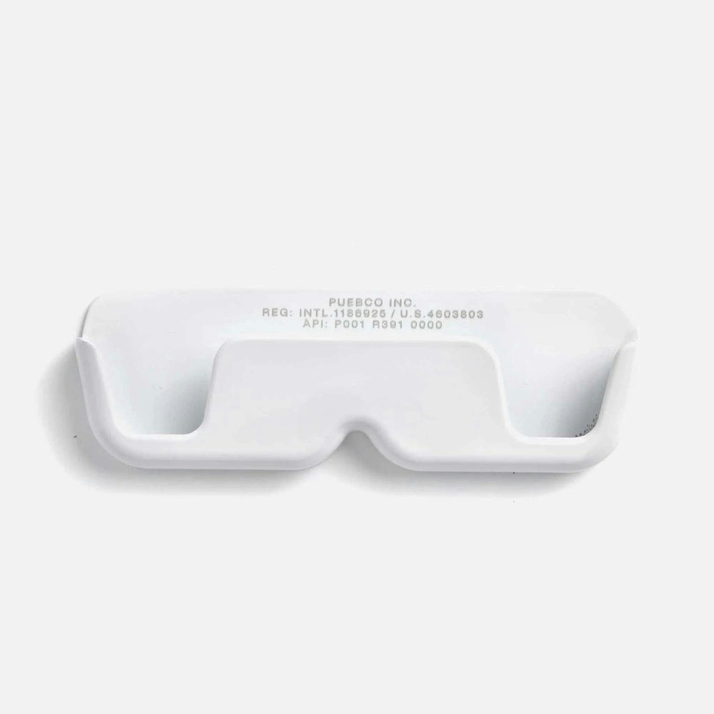Puebco Aluminium Die Casting Glasses Holder in White