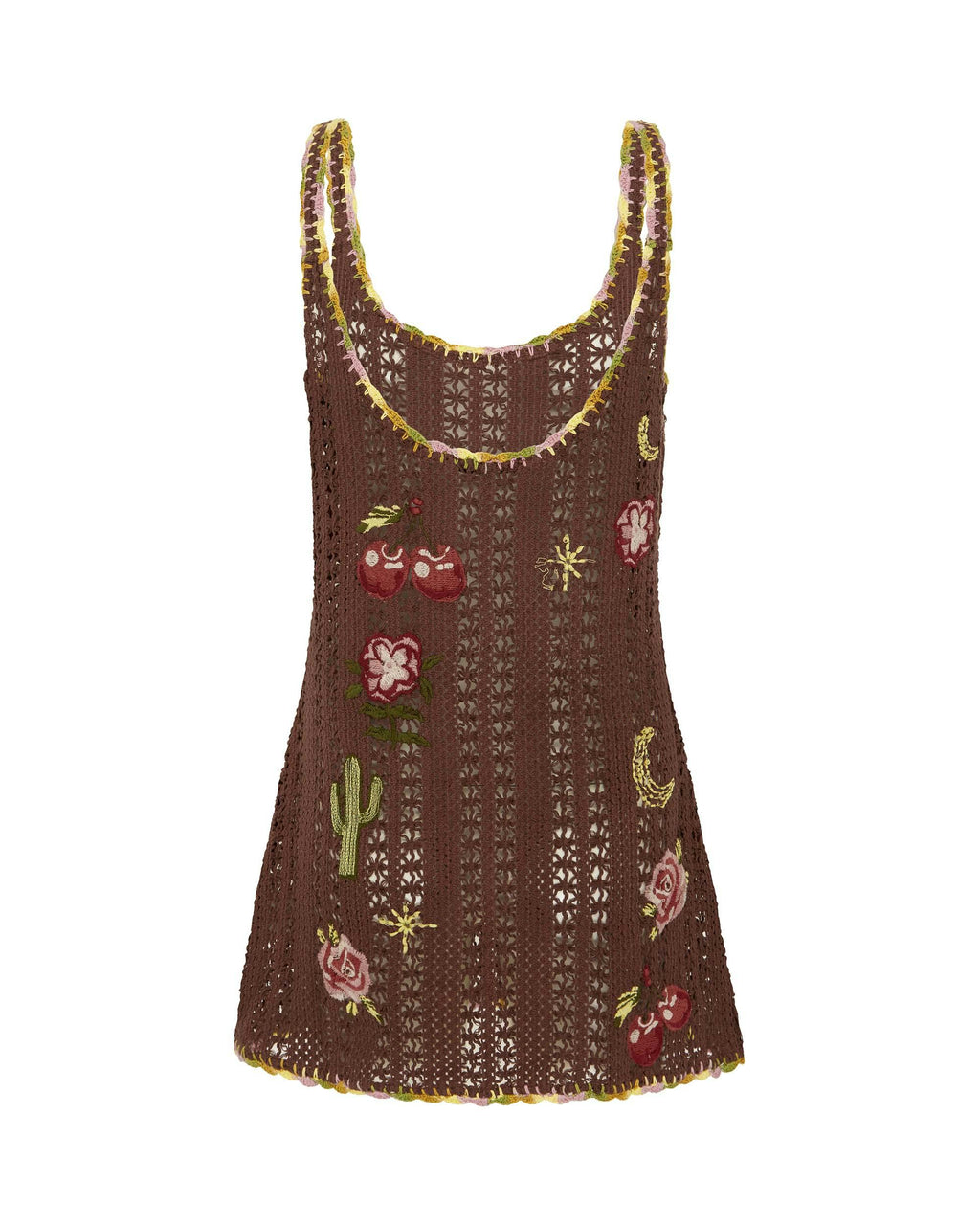 THE CROCHET LACE DRESS - SAGUARO