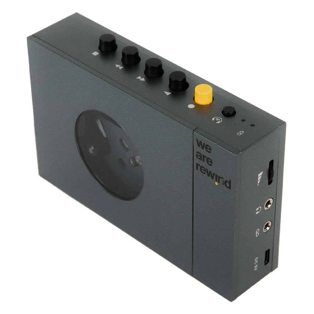 We Are Rewind Portable Cassette Player & Recorder - Keith, Grey