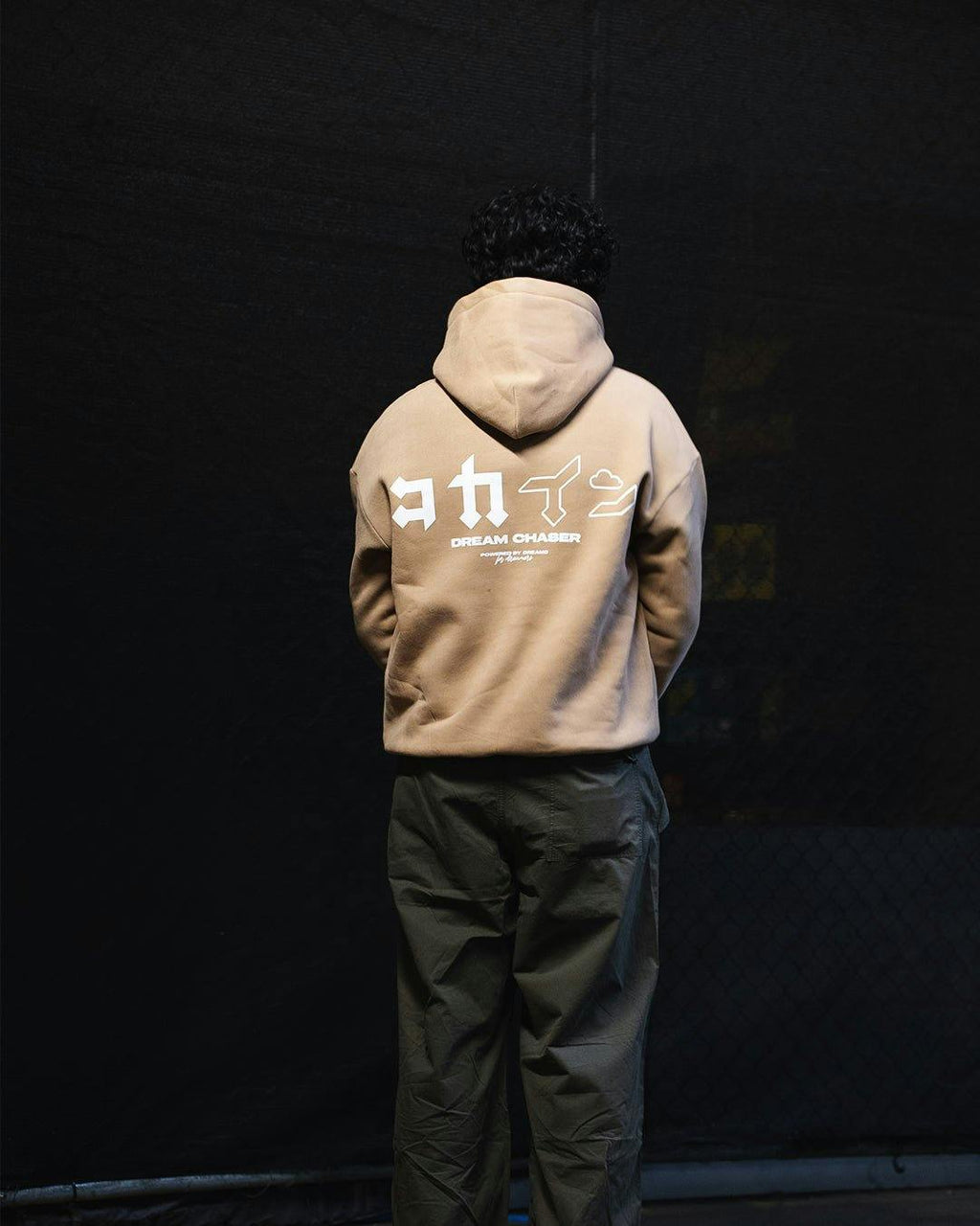 "Dream Chaser" Hoodie // Hojicha Latte