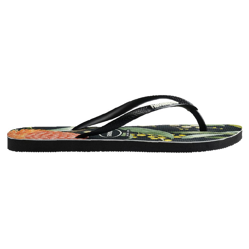 Slim Fauna Bush Flower Thongs