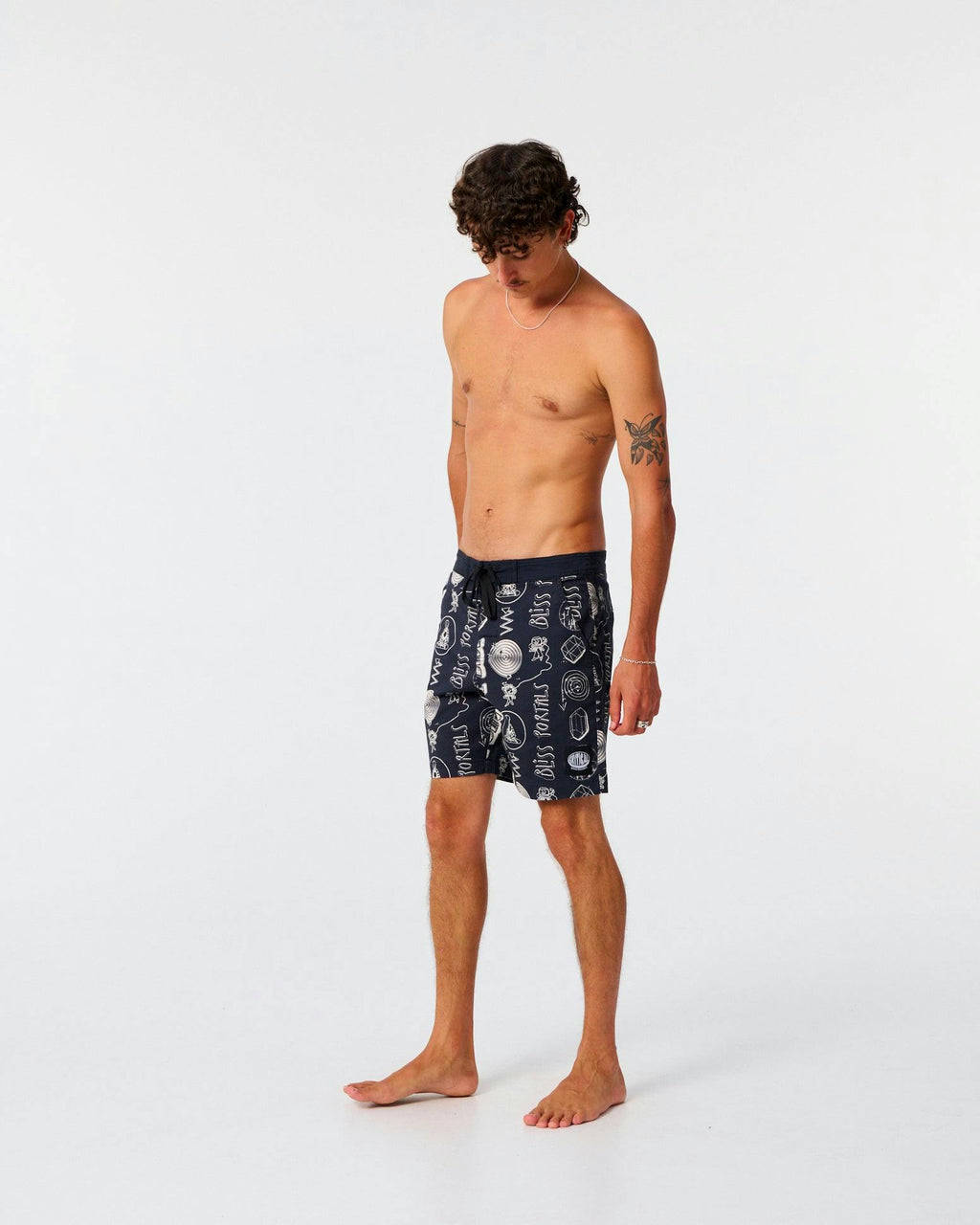 Xerox 18" Boardshort - Vintage Black