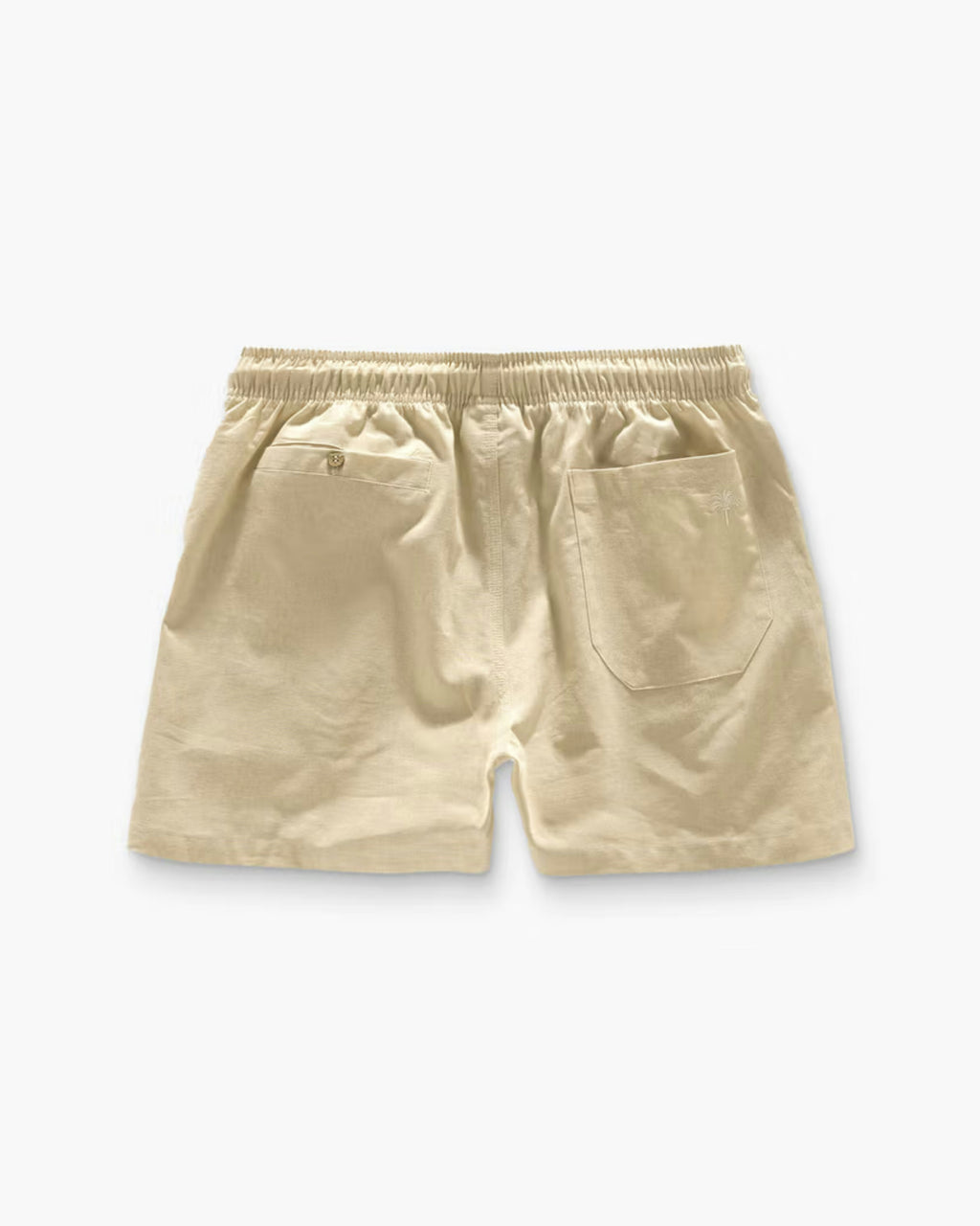 OAS Beige Linen Shorts