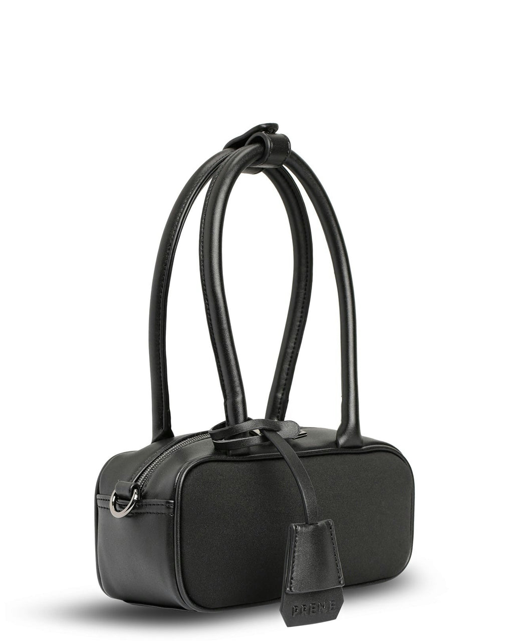 The Hallie Bag (BLACK) Neoprene Mini Crossbody Bag