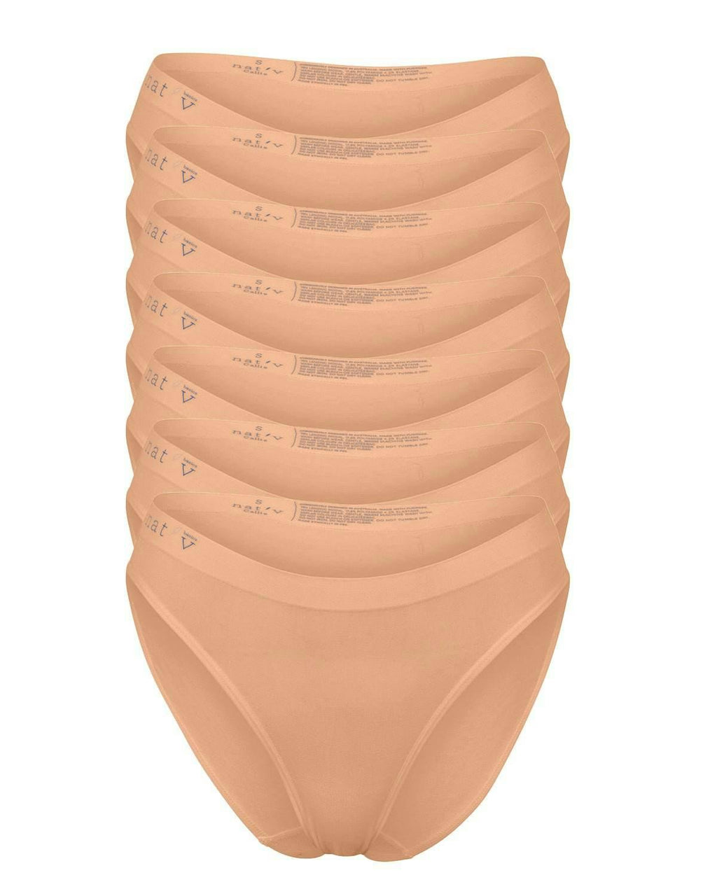 Callie Modal Bikini Brief Underwear 7 Pack - Beech