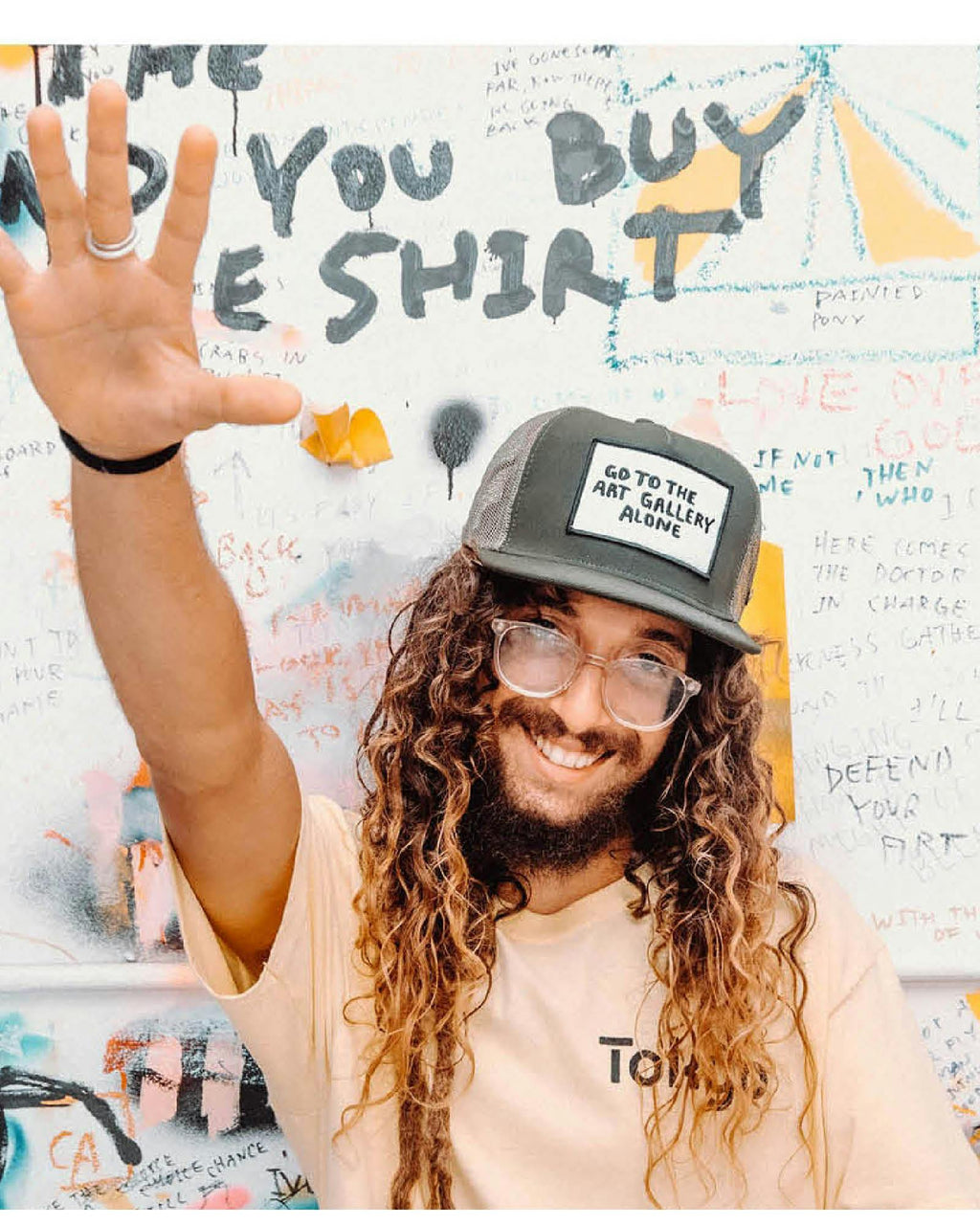 FBS x Marty Baptist - Art Gallery Trucker Cap Navy