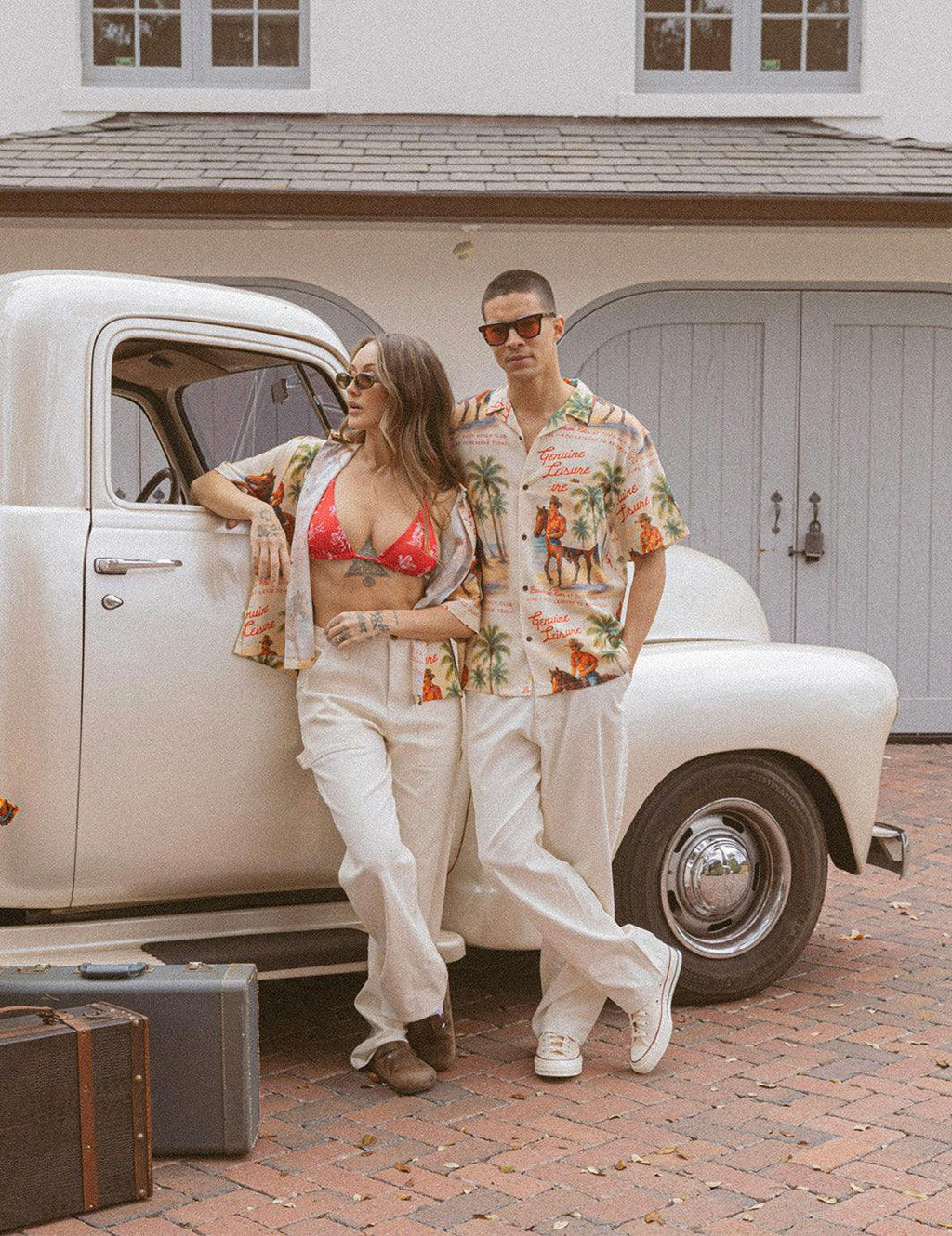 Beach Ranch Buttonup - Antique