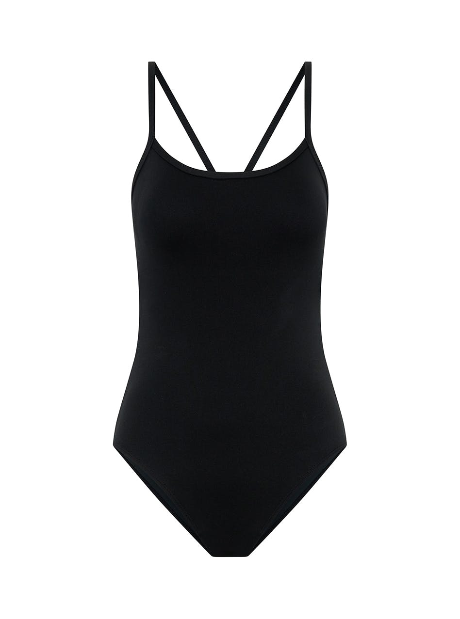 Teen Period Swimwear Performance One Piece Light Absorbency Black