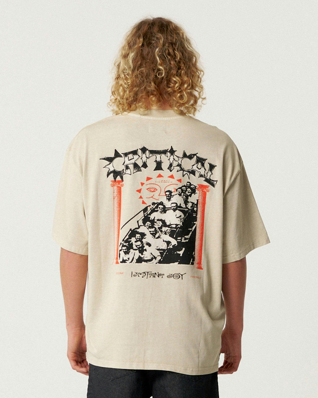 Joystick Jumbo Tee - Ecru