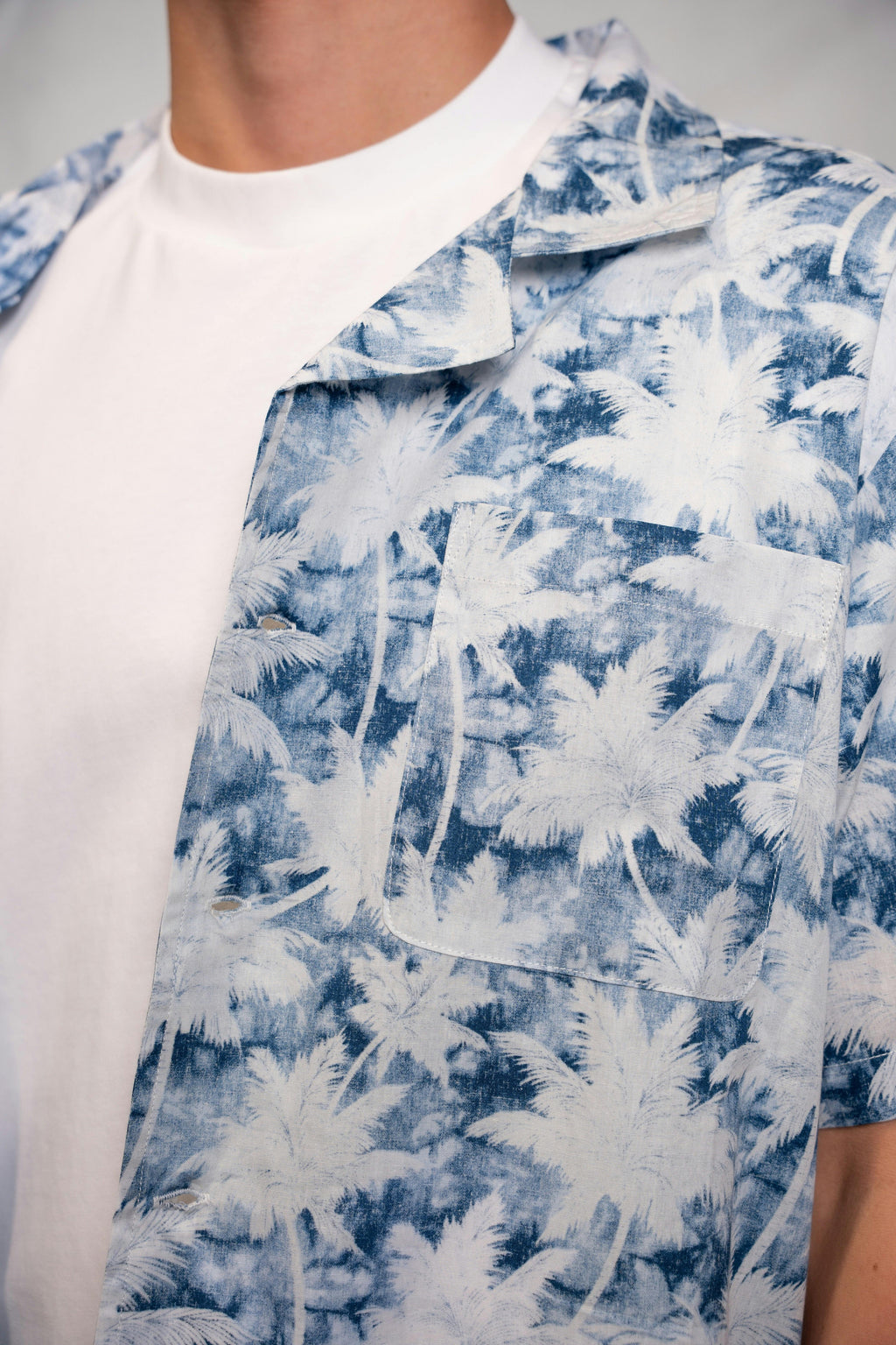 Palm Vintage Shirt - Blue