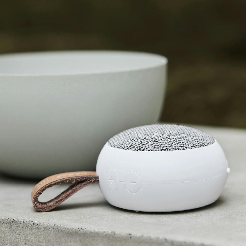Kreafunk Ago 2 Fabric Bluetooth Speaker - White