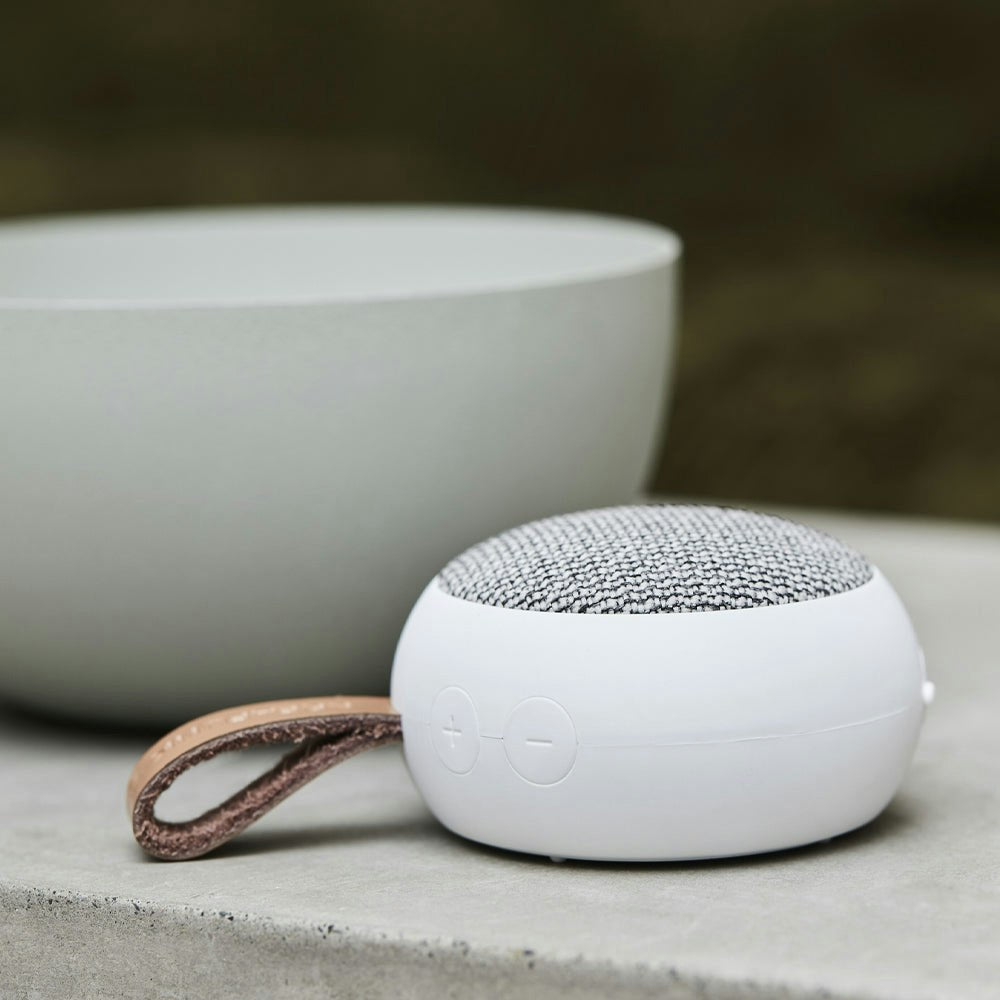 Kreafunk Ago 2 Fabric Bluetooth Speaker - White