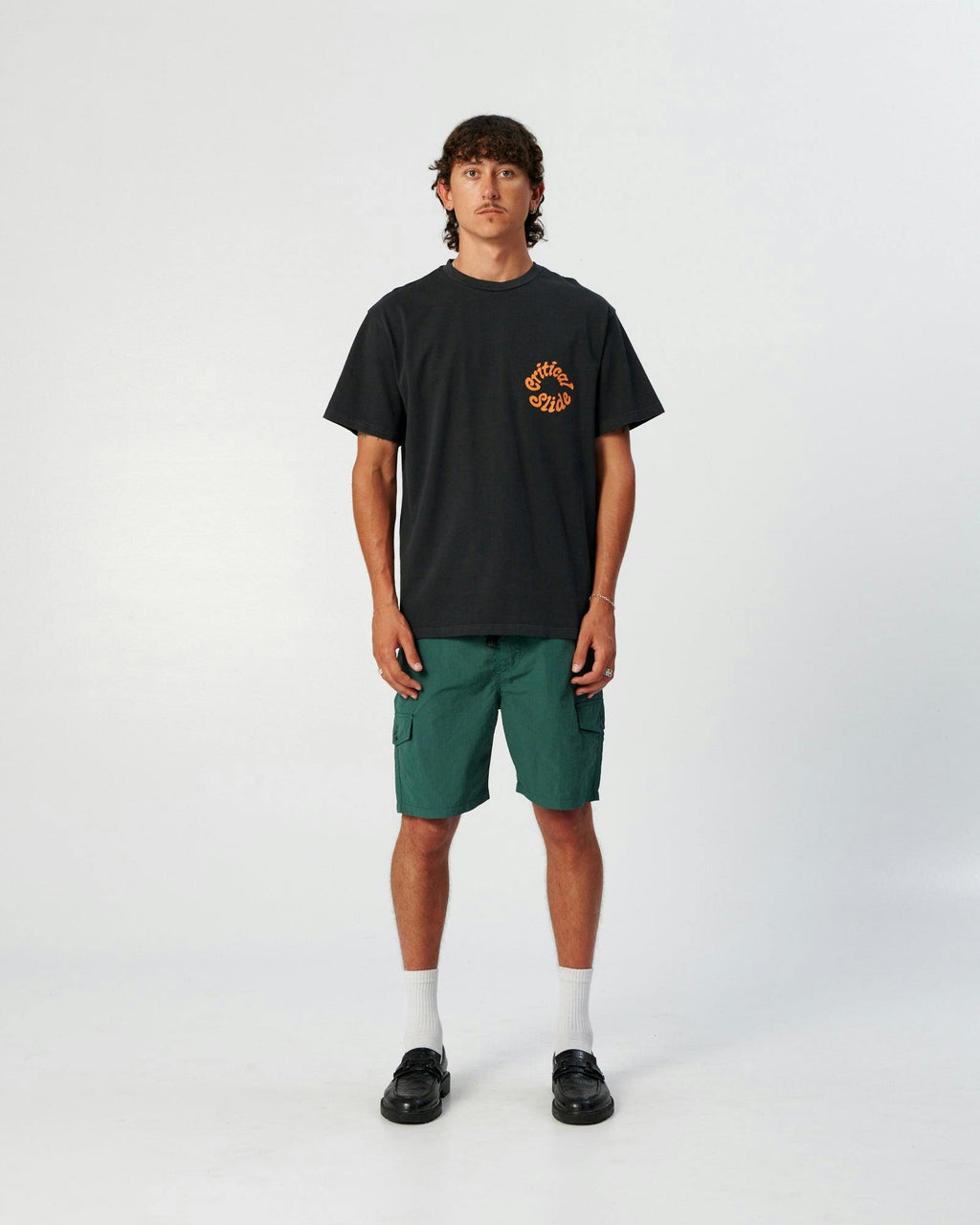 Critical Spiral Tee - Vintage Black