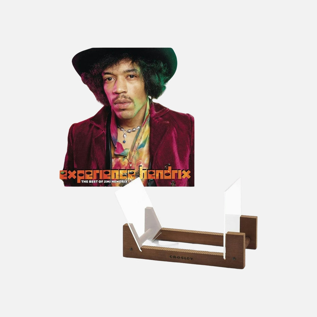 The Jimi Hendrix Experience Experience Hendrix: The Best Of Jimi Hendrix Vinyl Album & Crosley Record Storage Display Stand