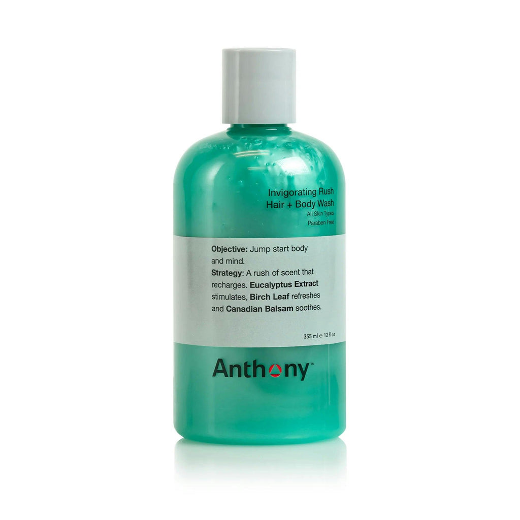 Anthony Invigorating Rush Hair + Body Wash