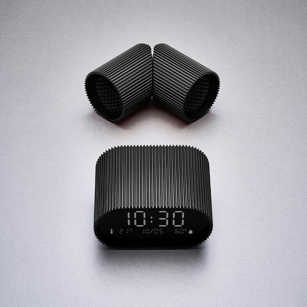 Lexon Ray Set Of Magnetic Bluetooth Speakers - Black