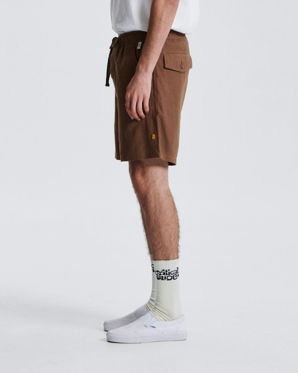 Cruiser Linen Short - Tobacco