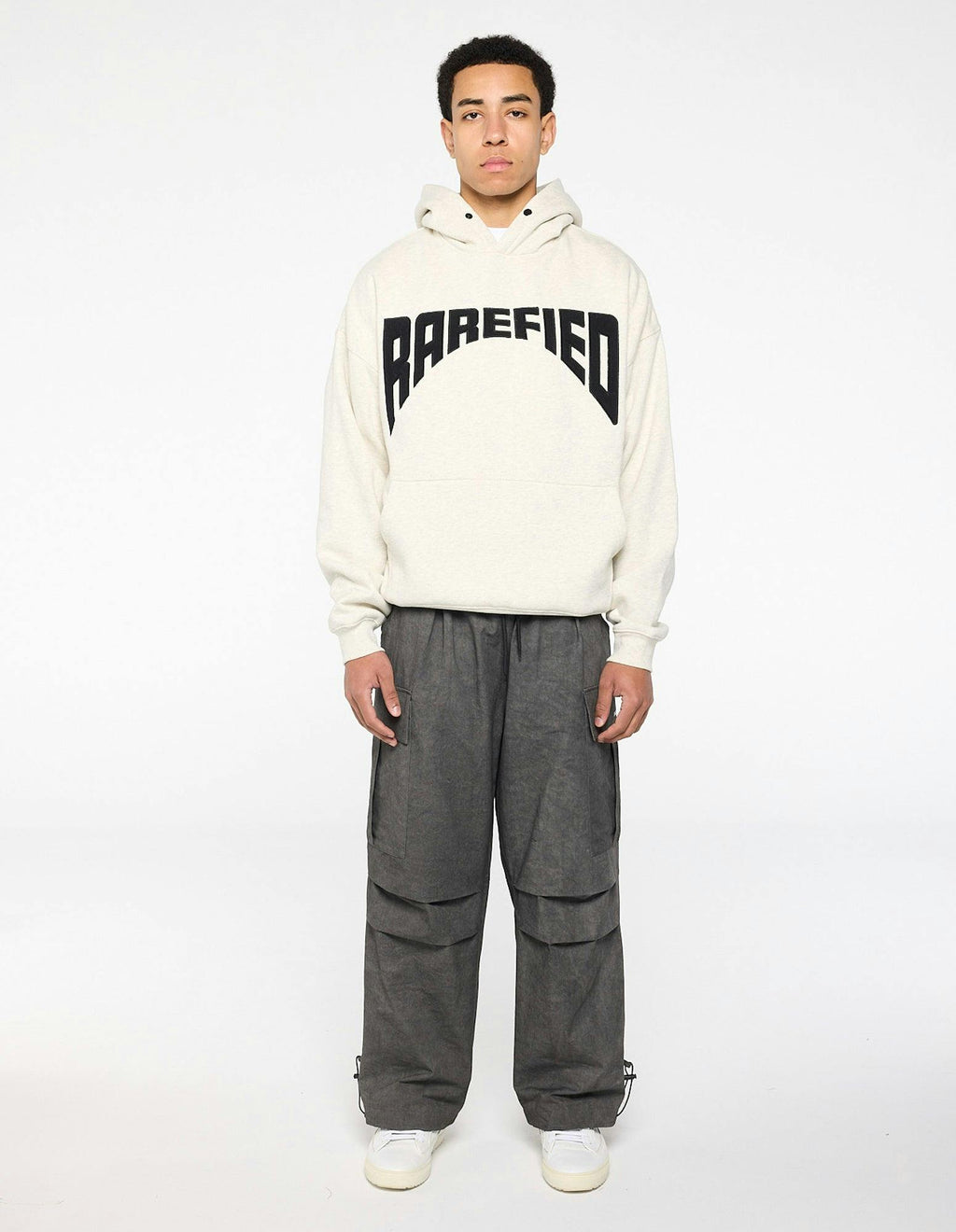 Curved Logo Hoodie