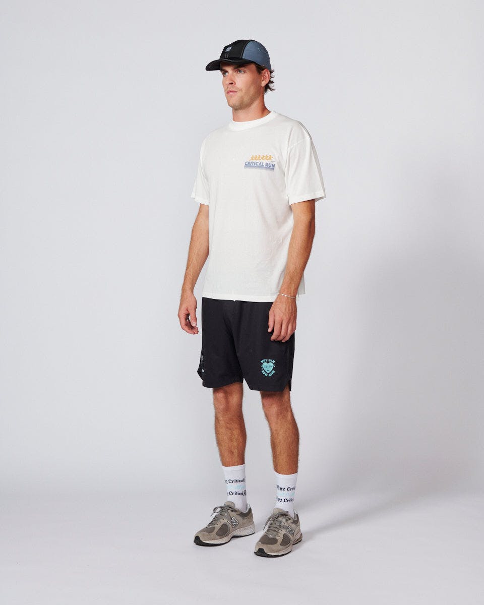 Run Club Run Short - Vintage Black