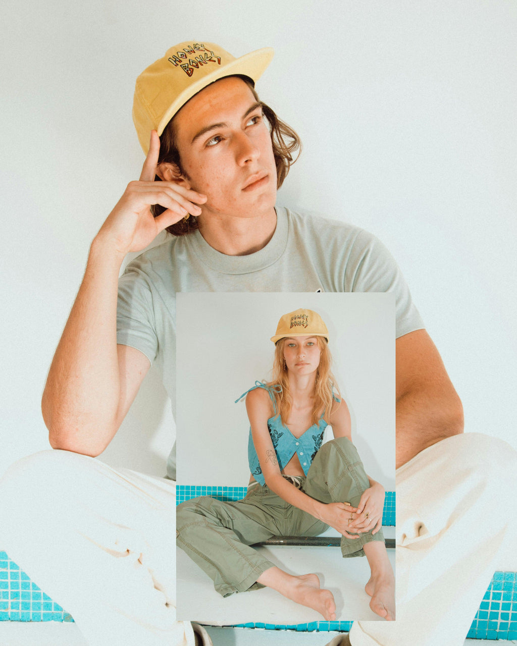 Dope Lemon // Stone Wash Cap // Honey Bones