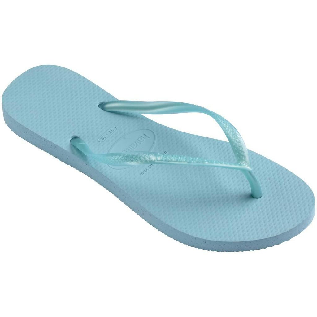 Slim Metallic Thongs