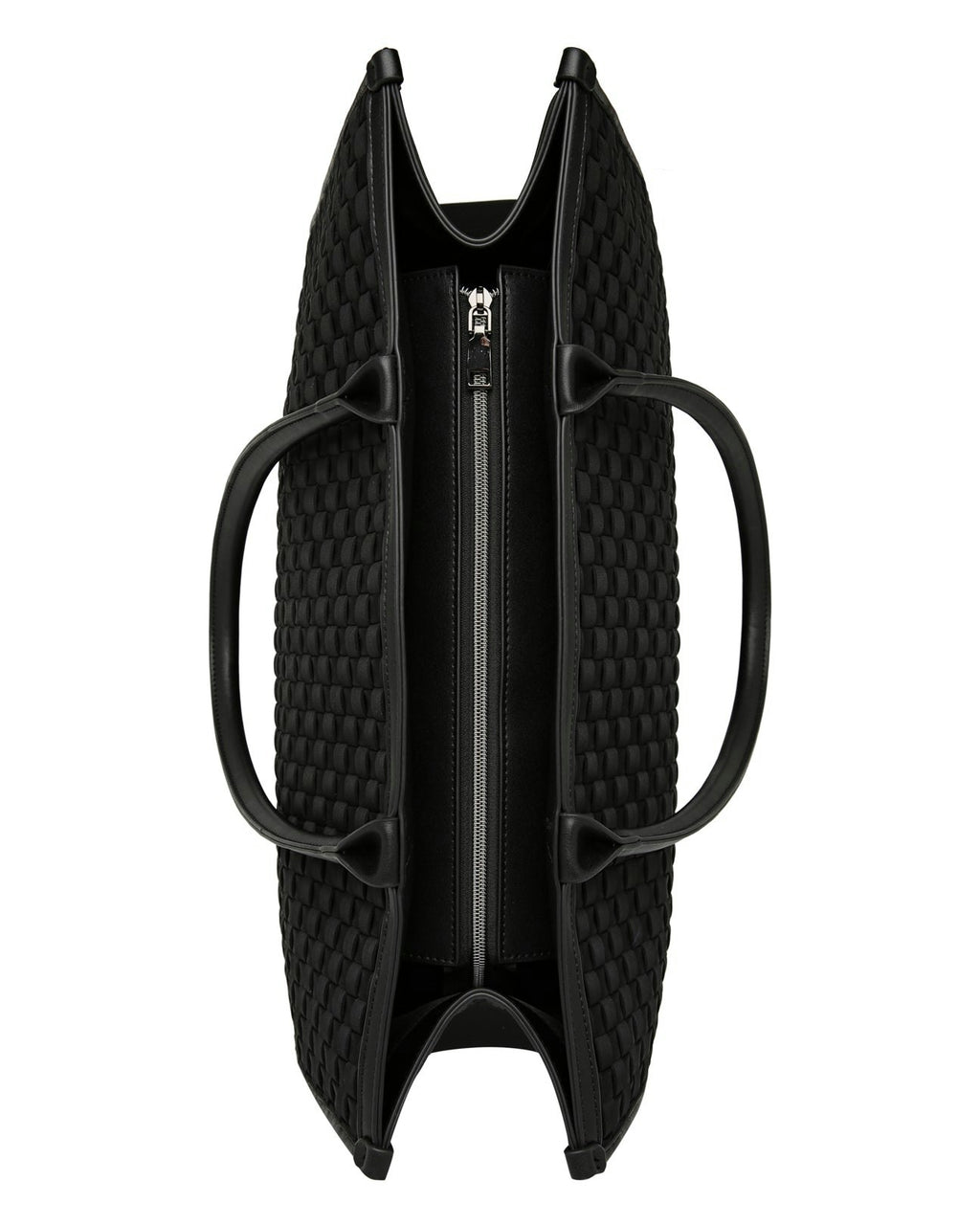The Era Bag (BLACK) Woven Neoprene Tote Bag