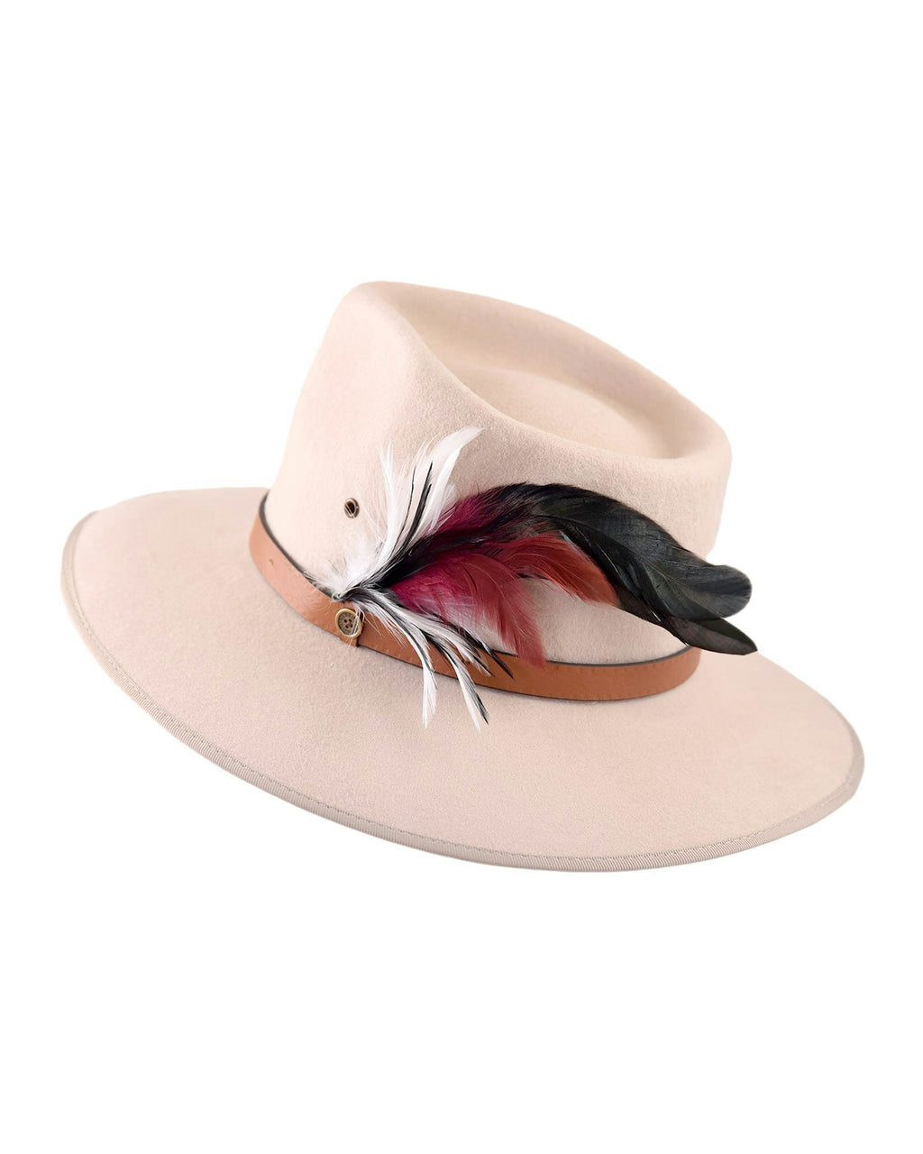 The Drift – Feathered Felt Hat