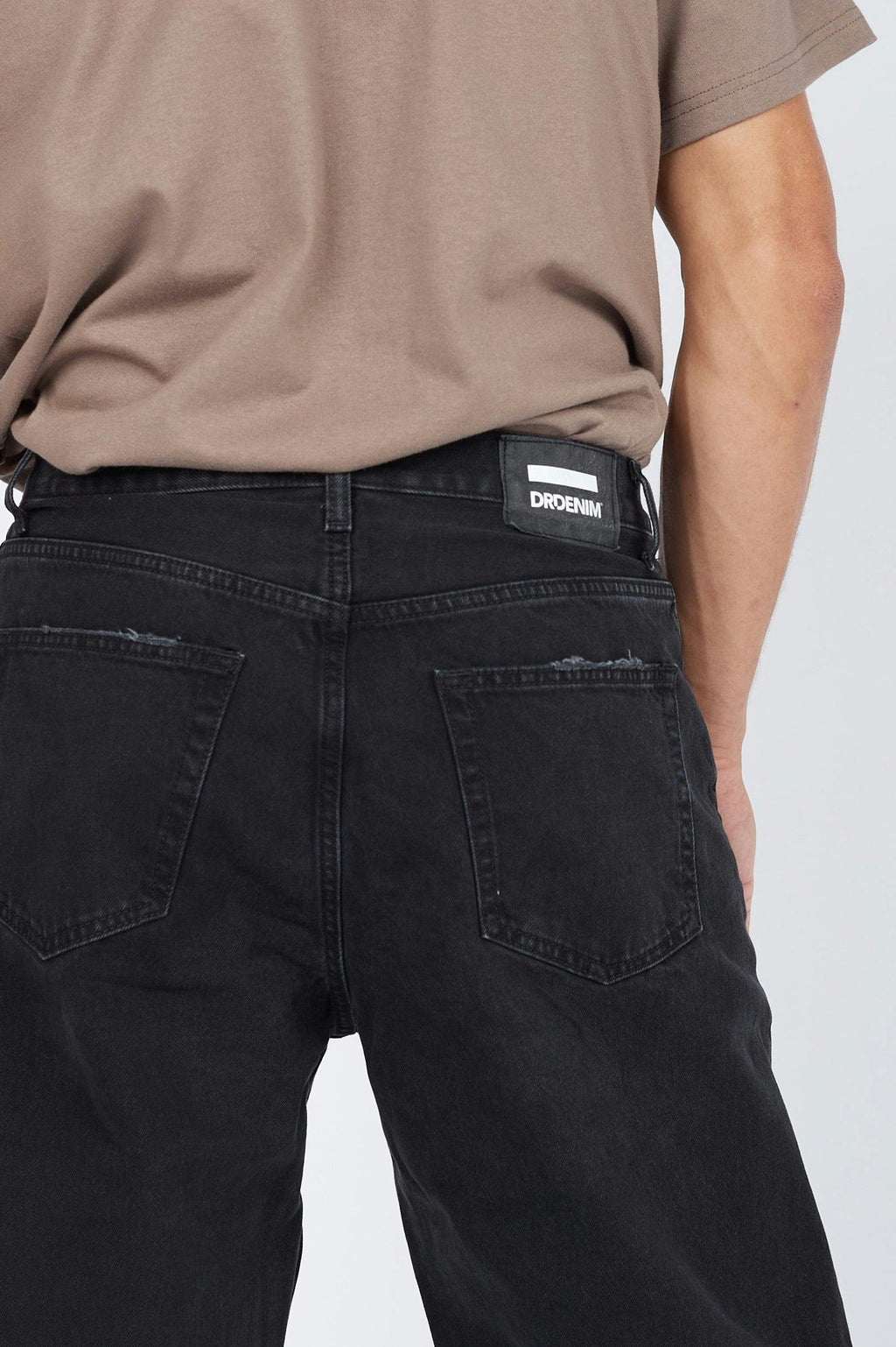 Omar Relaxed Jeans  - Worn Black