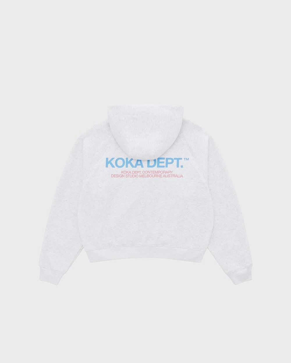 Core Zip Up Hoodie - Grey