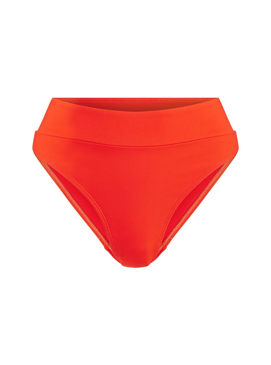 Swimwear Hi-Leg Period Brief Light Absorbency Poinciana Poinciana