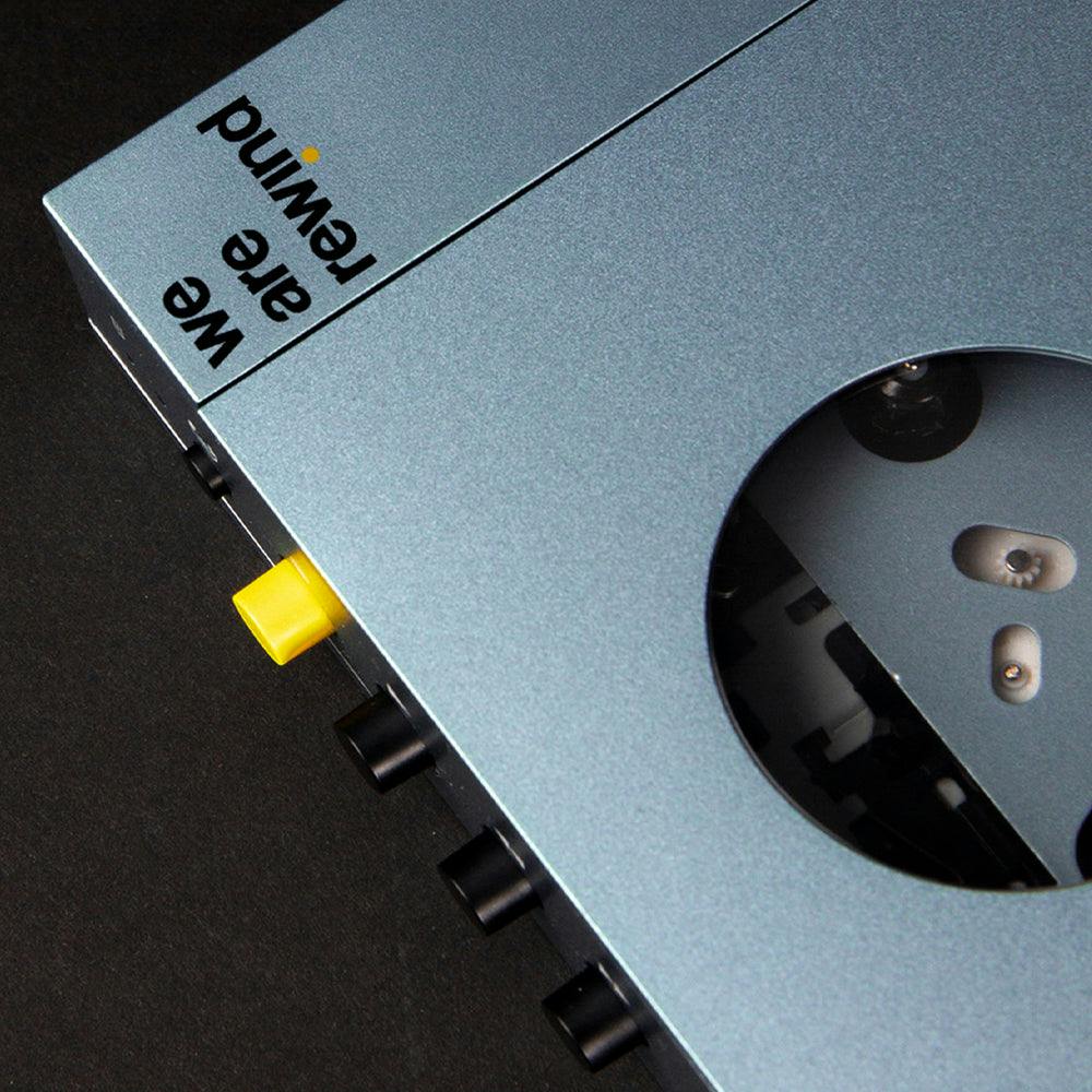We Are Rewind Portable Cassette Player & Recorder - Kurt, Blue