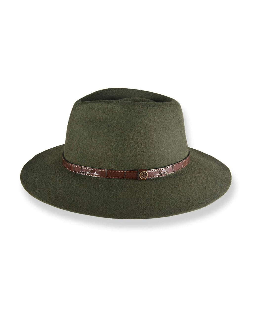 The DiNgo Felt Hat - Forest Green