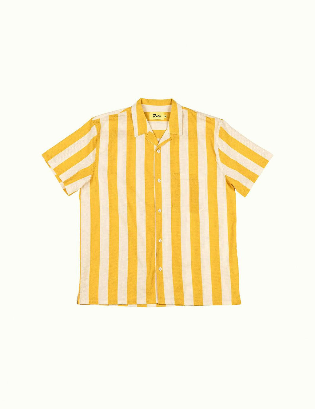 Travel Leisure Stretch Buttonup Yellow