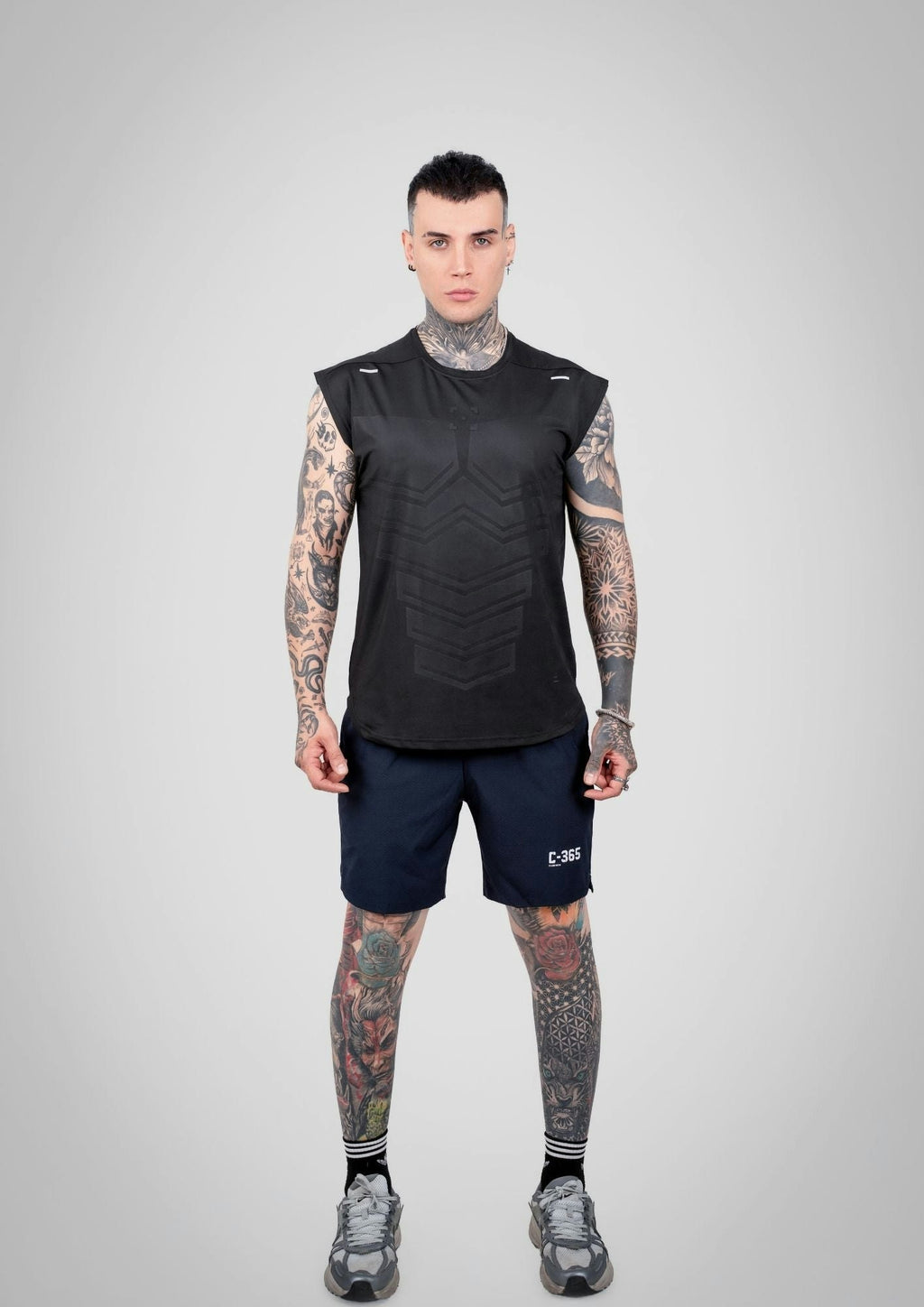 C-365 Flex Singlet (Model 323129) - Black