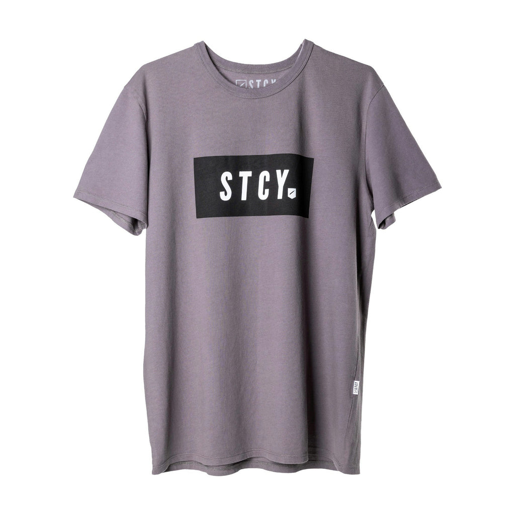 BOYS BLOCK TEE / COAL