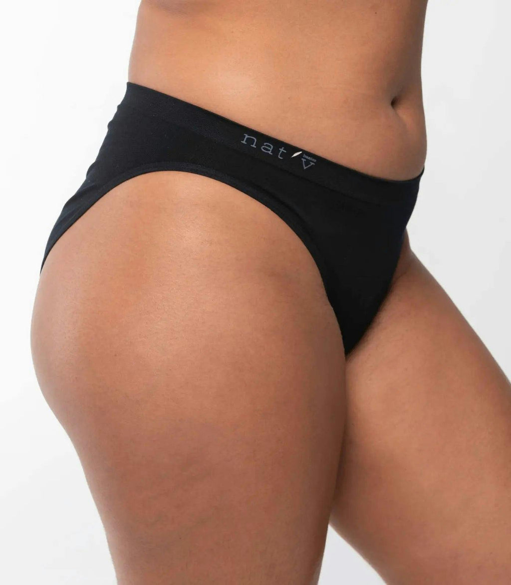 Callie Modal Bikini Brief Underwear 4 Pack - Black