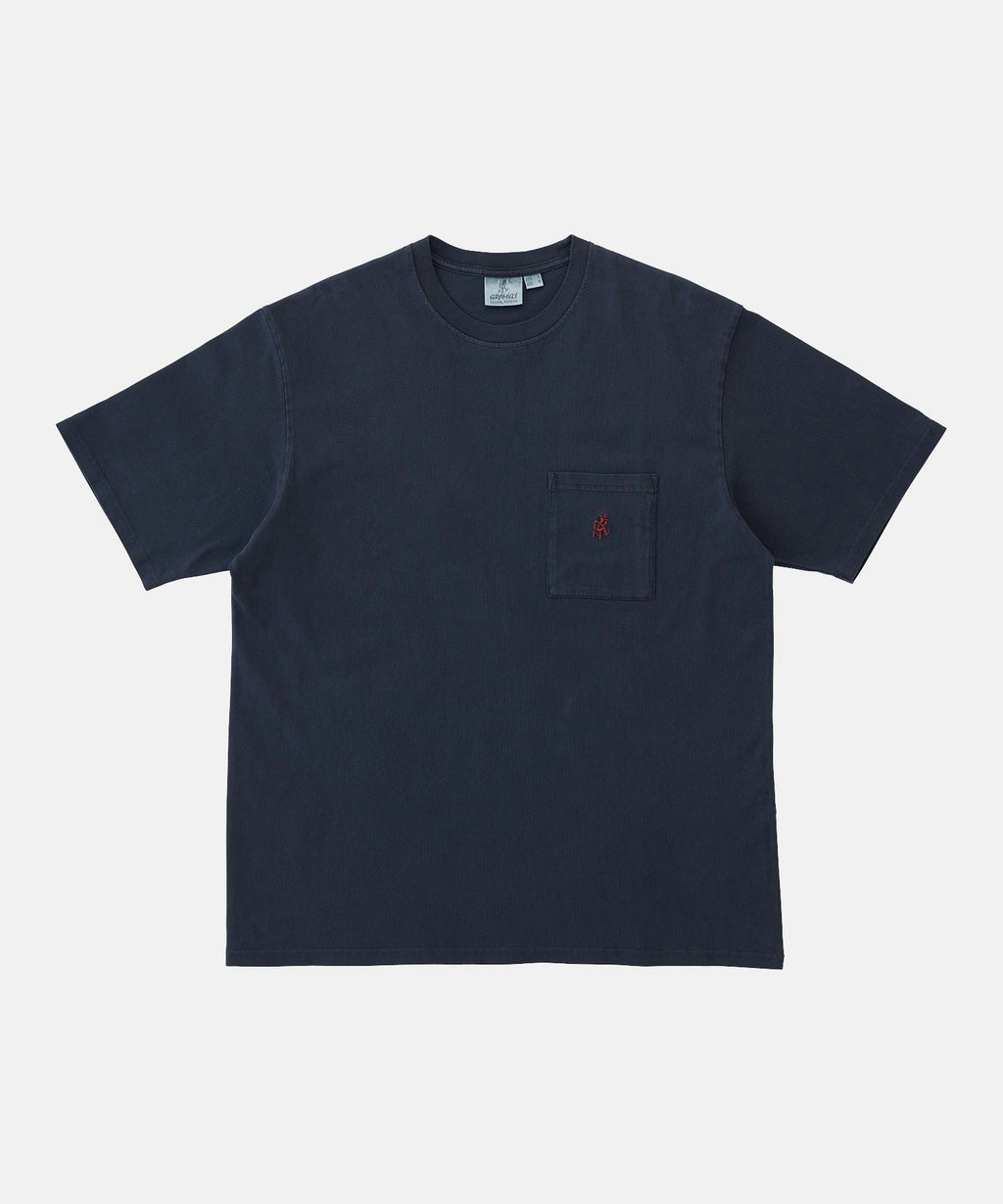 Gramicci One Point Pocket Tee in Navy Pigment