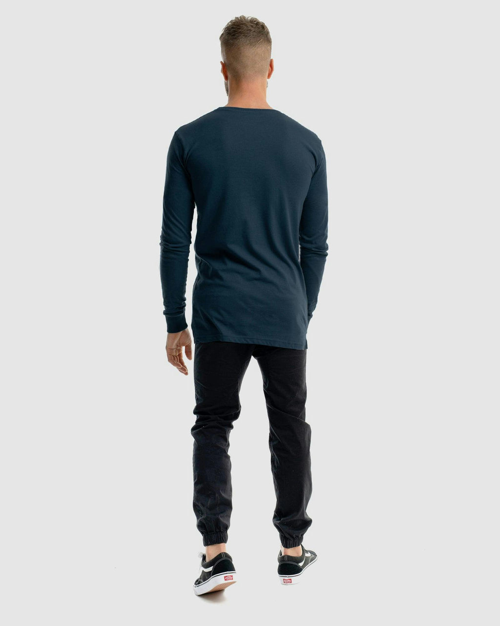 Ethos Crest Long Sleeve Tee