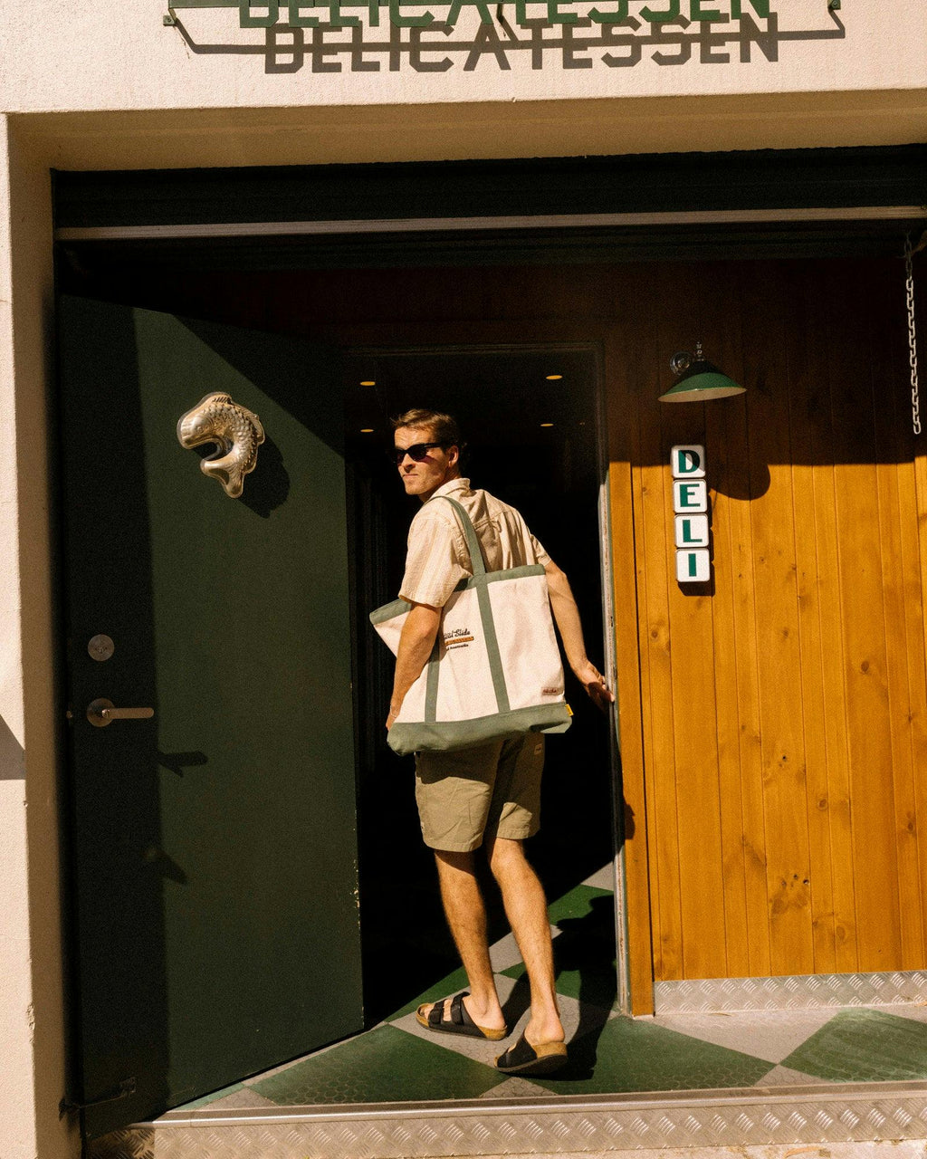 Business Beach Bag - Olive